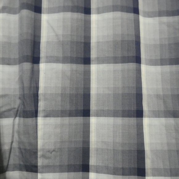 CALVIN KLEIN | Non-Iron | Body Fit | large 16-16.5 | Blue Plaid Button-up Shirt - Picture 16 of 16